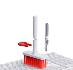 Kit escova de limpeza de teclado 5 em 1, extrator de teclas, limpador de fones de ouvido para Airpods Pro