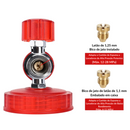 Pulverizador de espuma de alumínio com conector rápido para lavadoras de alta pressão.