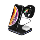 Suporte de carregamentocarr sem fio 3 em 1 para iPhone e Android, Airpods Pro e AppleWatch