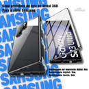 Capa protetora de Metal com Película de Alta resistência magnética para Samsumg Galaxy