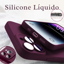 Case iPhone de Proteção contra Colisão de Silicone