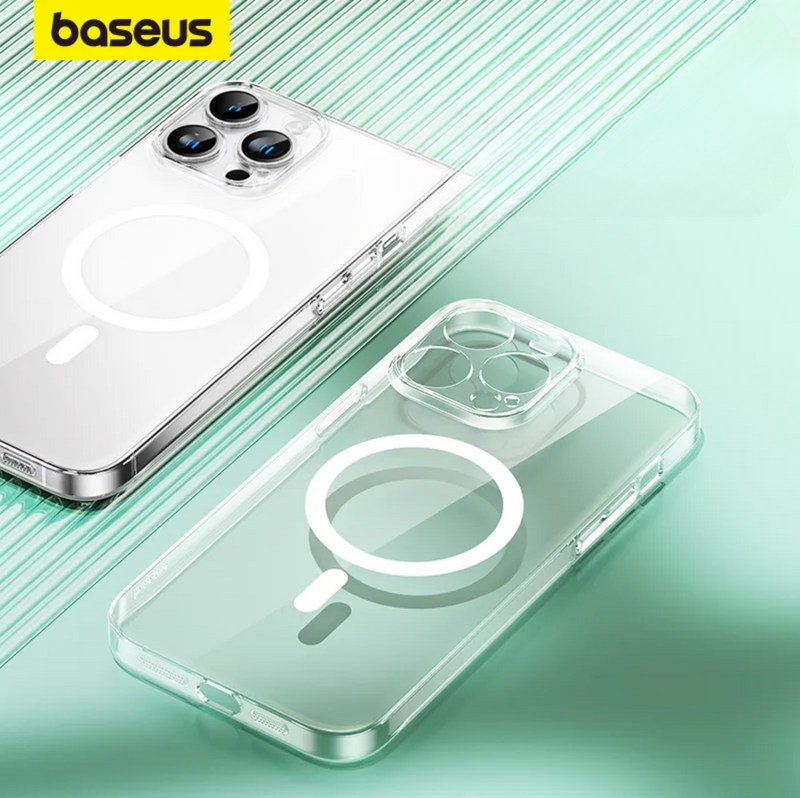 Case Premium Magnética Baseus, Capa de Carregamento sem fio