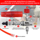 Pulverizador de espuma de alumínio com conector rápido para lavadoras de alta pressão.