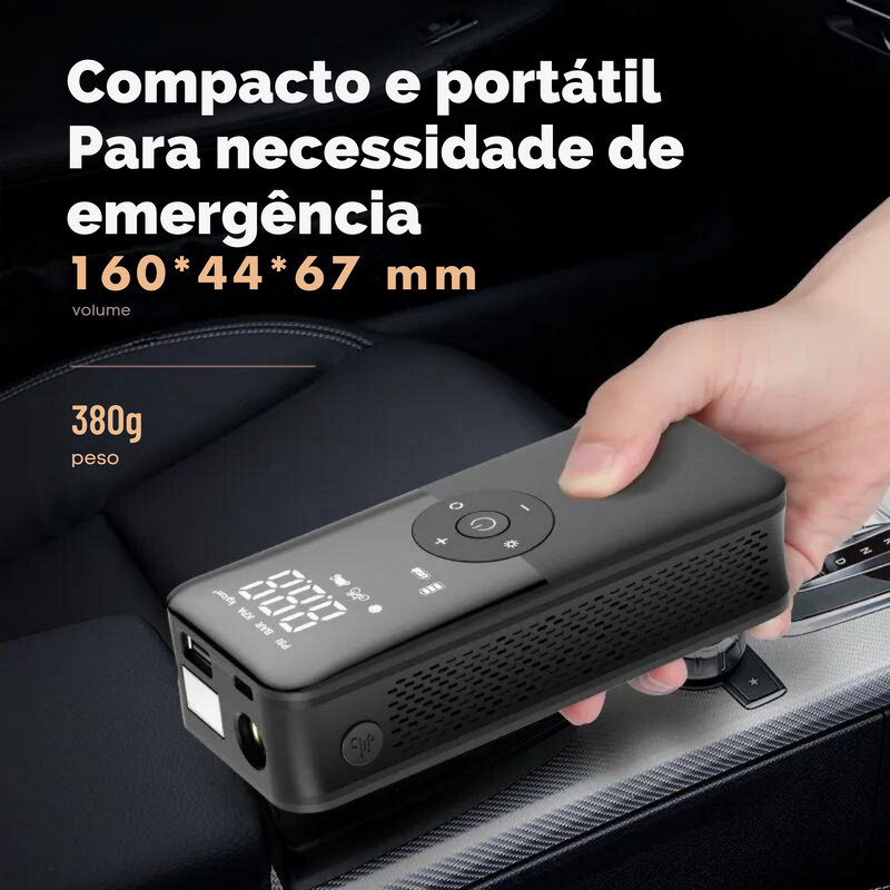 Mini Compressor de Ar recarregável