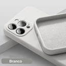 Case iPhone de Proteção contra Colisão de Silicone