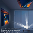 Projetor portátil WI-FI 4K  Cinema em casa e ao ar livre