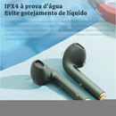 Fones de ouvido sem fio Xiaomi com Bluetooth 5.3, Fone intra-auricular com microfone