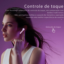 Fones de ouvido sem fio Xiaomi com Bluetooth 5.3, Fone intra-auricular com microfone