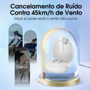 Fone de Ouvido QCY HT05 Bluetooth, 40db com Cancelamento Ruído ativo