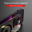 Case NaNoGlass Premium Para IPhone Magnética Magsafe  à Prova de Choque híbrido