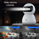 Babá Eletrônica WI-FI com rastreamento AI e visão noturna