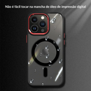 Case NaNoGlass Premium Para IPhone Magnética Magsafe  à Prova de Choque híbrido