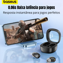 Fone de Ouvido Baseus WM02 Bluetooth 5.3 Bateria de Longa Duração