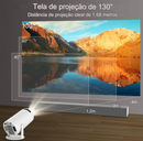 Projetor portátil WI-FI 4K  Cinema em casa e ao ar livre
