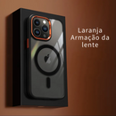 Case NaNoGlass Premium Para IPhone Magnética Magsafe  à Prova de Choque híbrido