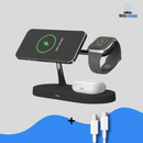 Base de carregamento Magnético por indução 5 em 1 para IPhones, AppleWatch e Airpods