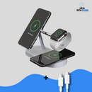 Base de carregamento Magnético por indução 5 em 1 para IPhones, AppleWatch e Airpods