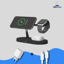 Base de carregamento Magnético por indução 5 em 1 para IPhones, AppleWatch e Airpods
