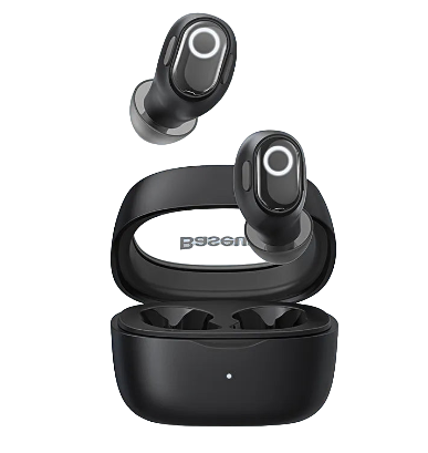 Fone de Ouvido Baseus WM02 Bluetooth 5.3 Bateria de Longa Duração