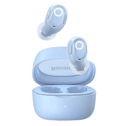 Fone de Ouvido Baseus WM02 Bluetooth 5.3 Bateria de Longa Duração