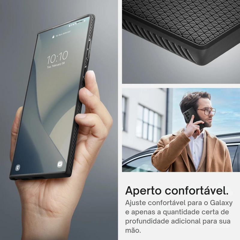 Case Premium em Ar Liquido para Samsung Galaxy