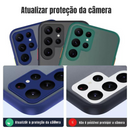 Case de Acrílico à prova de choque para Samsung Galaxy Transparente