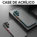 Case de Acrílico à prova de choque para Samsung Galaxy Transparente