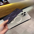 Case Magsafe para IPhone, proteção para lentes e carregamento por Indução