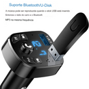 Multi Menu MP3 Inteligente para Carros Bluetooth, Duplo USB Carregamento Turbo