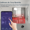 Robô aspirador de pó ABIR X8, navegação a laser com sucção, multi-assoalho mapa, Esterilização UV App personalizável