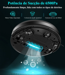 Robô aspirador de pó ABIR X8, navegação a laser com sucção, multi-assoalho mapa, Esterilização UV App personalizável