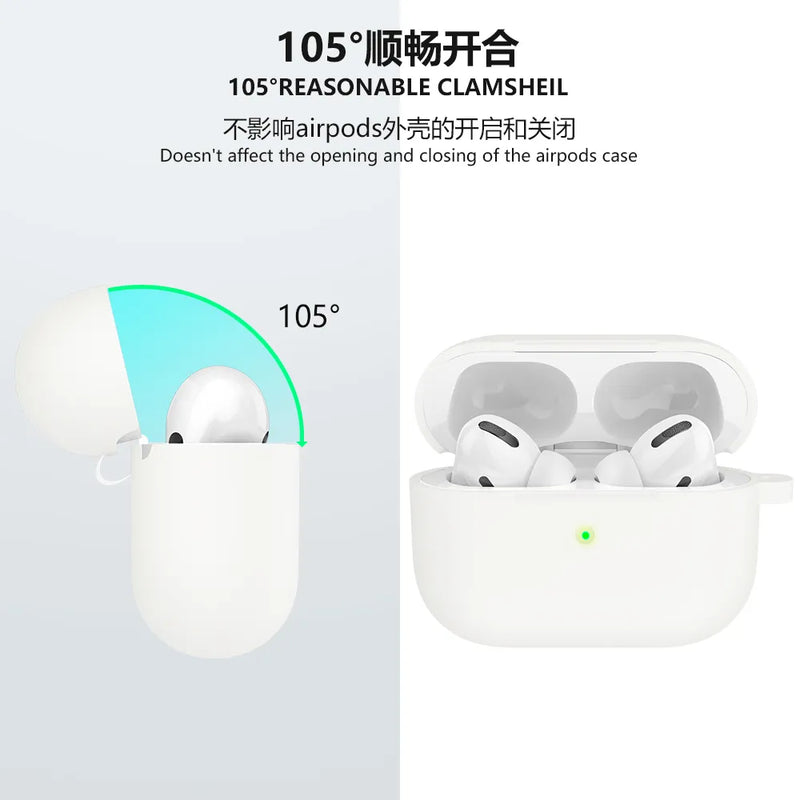 Case para Fones de ouvido Air Pods 3 case em Silicone