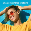 Fone de ouvido QCY-T1C sem fio Bluetooth QCY