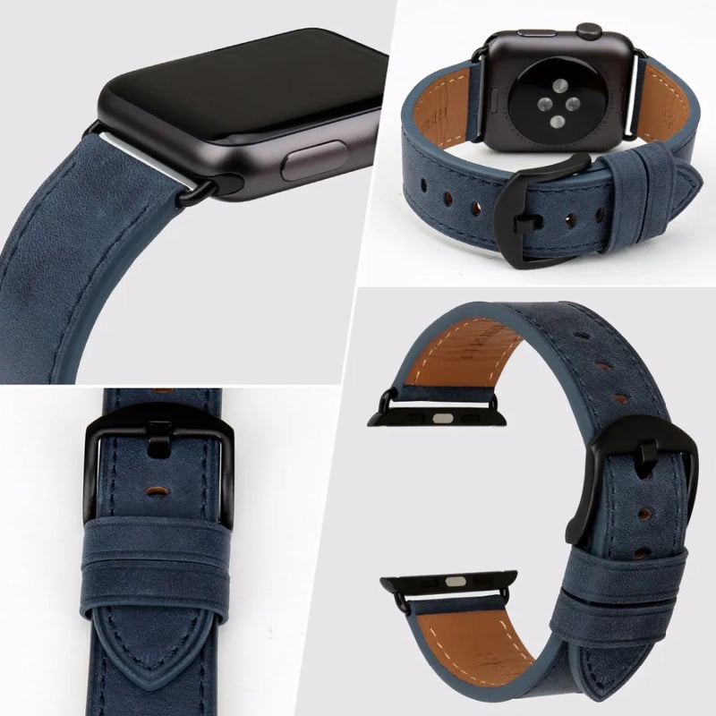 Pulseira de Couro de Alta qualidade para Apple Watch e SmartWatch