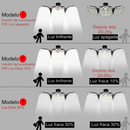 Refletor LED Solar ajustável, Ultra Econômico