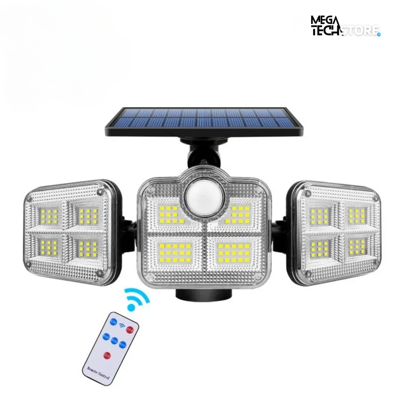 Refletor LED Solar ajustável, Ultra Econômico