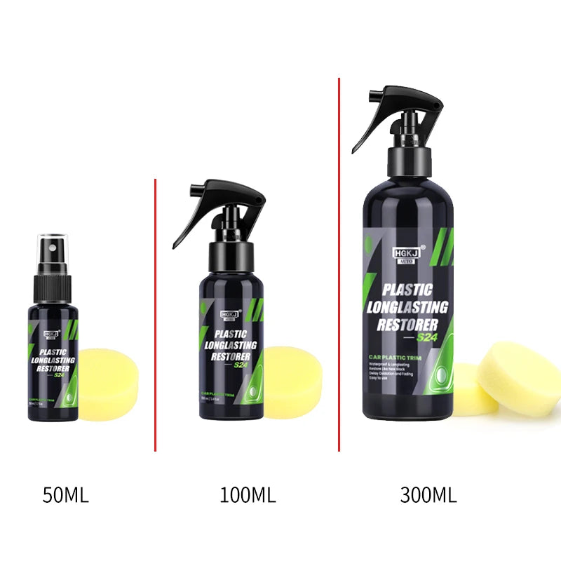 Spray Revitalizador de Plásticos Automotivos