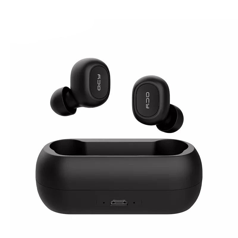 Fone de ouvido QCY-T1C sem fio Bluetooth QCY