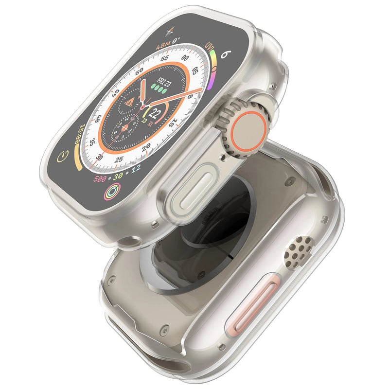Capa Transparente Protetora de tela para SmartWatch e Apple Watch, Series Ultra