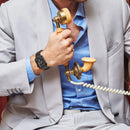 Pulseira de Titânio com Fecho de Metal para Apple Watch Ultra e SmartWatch