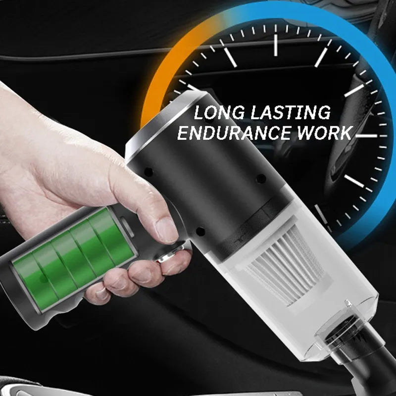 Aspirador de pó Multiuso, Carregamento USB para Carros