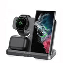 Base de Carregamento 3 em 1 por indução, Para Samsung, Galaxy Watch, Galaxy Buds - MegaTech - MegaTechStore