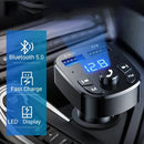 Multi Menu MP3 Inteligente para Carros Bluetooth, Duplo USB Carregamento Turbo