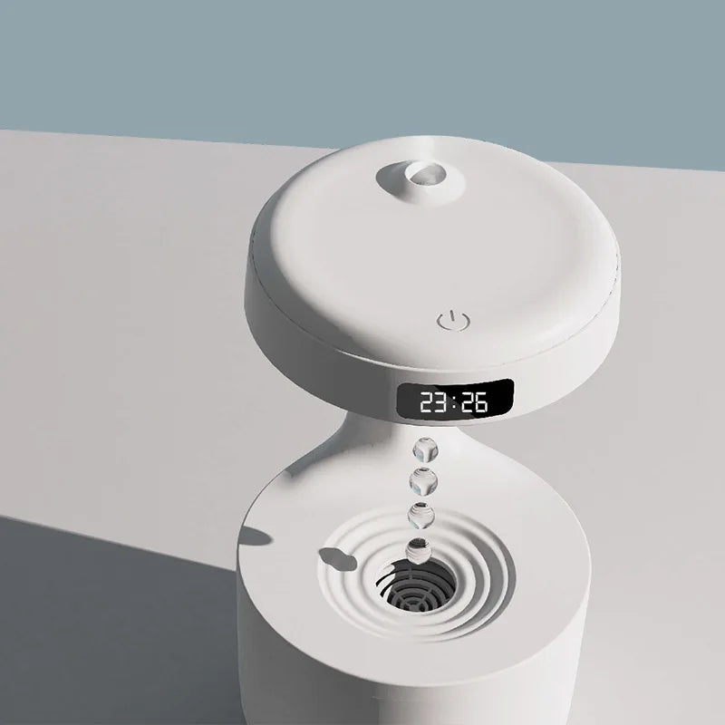 Umidificador Aroma Terapia Anti-Gravidade com Luz noturna
