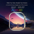 SmartWatch Ultra Series 8 IWO,NFC Desbloqueio de porta, carregamento sem fio - MegaTech - MegaTechStore