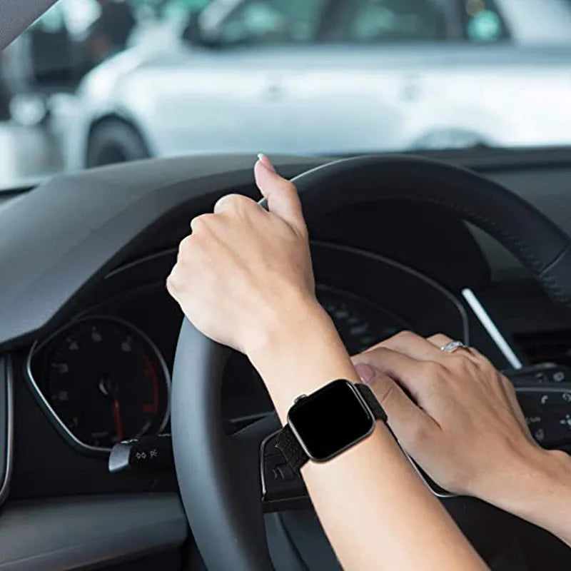 Pulseira de Nylon Ajustável para Apple Watch Ultra e SmartWatch