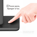 Suporte de carregamentocarr sem fio 3 em 1 para iPhone e Android, Airpods Pro e AppleWatch