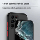 Case de Acrílico à prova de choque para Samsung Galaxy Transparente