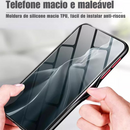Case de Acrílico à prova de choque para Samsung Galaxy Transparente