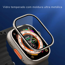 Película de Alta Proteção para SmarWatch Vidro Temperado Metal Anti-arranhões